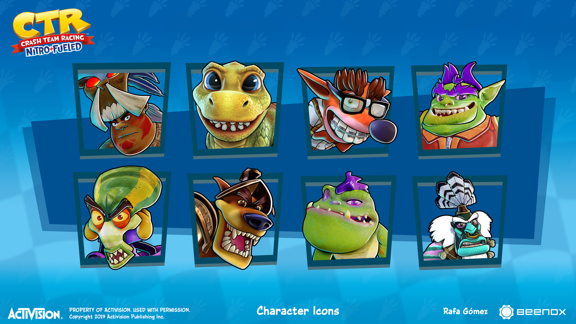 Crash Team Racing Nitro Fueled Character Icons