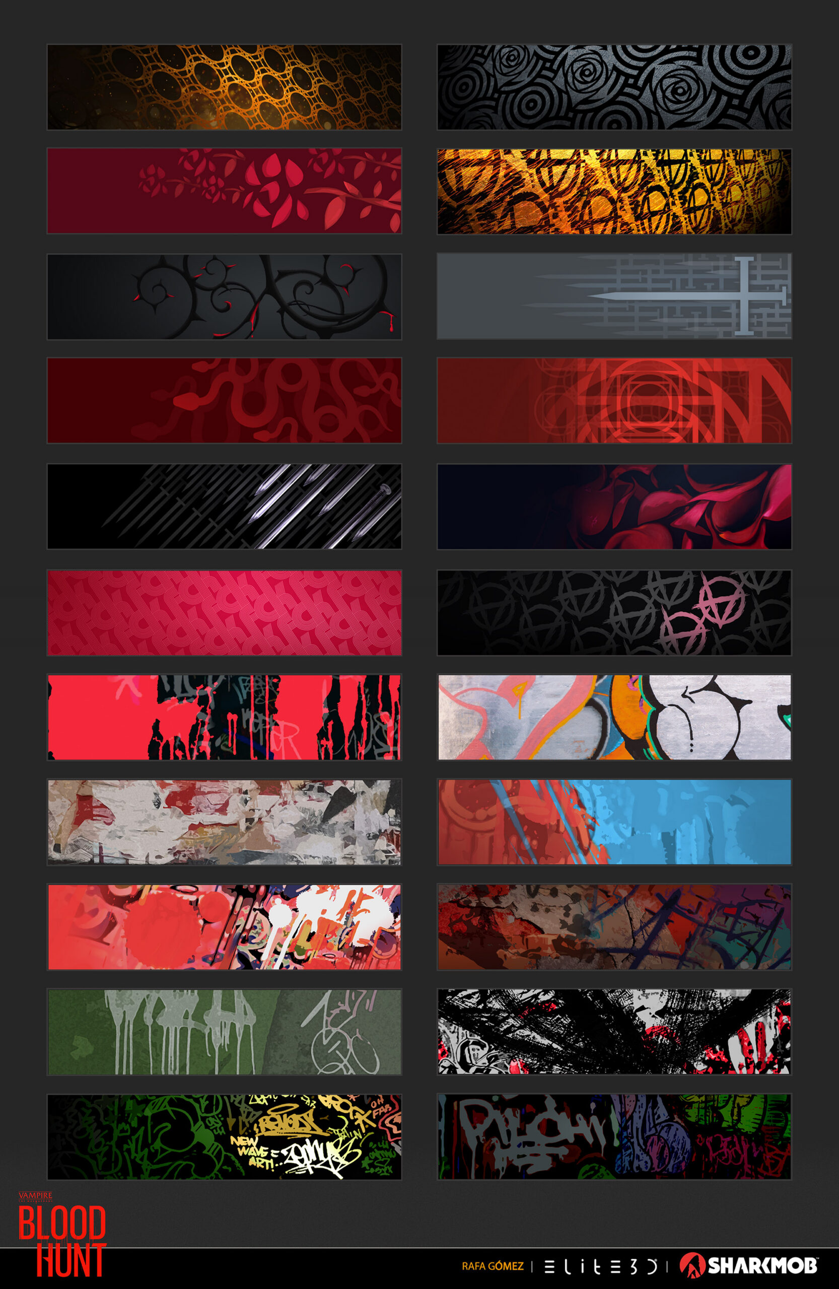 SharkMob BloodHunt Backgrounds