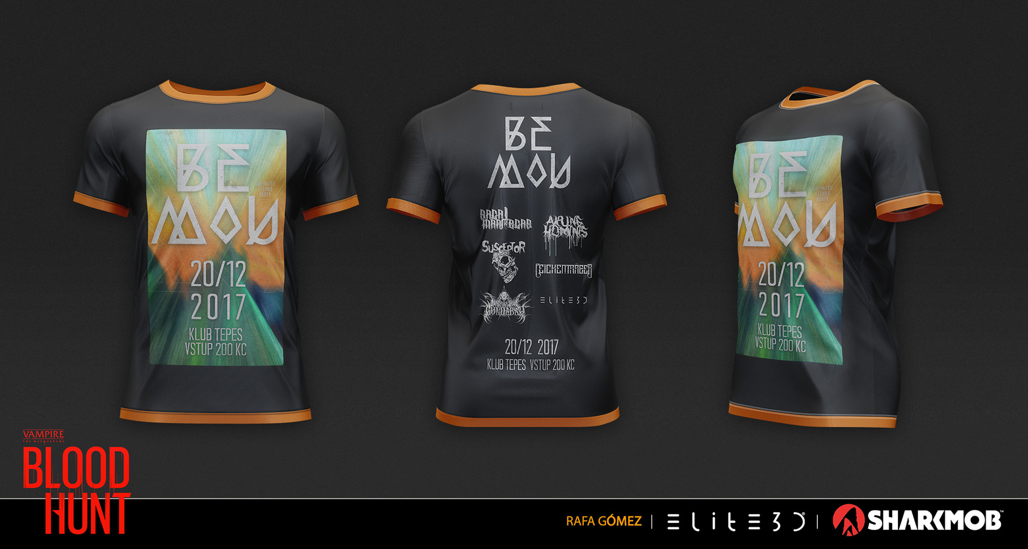 SharkMob Vampire: BloodHunt T-Shirts