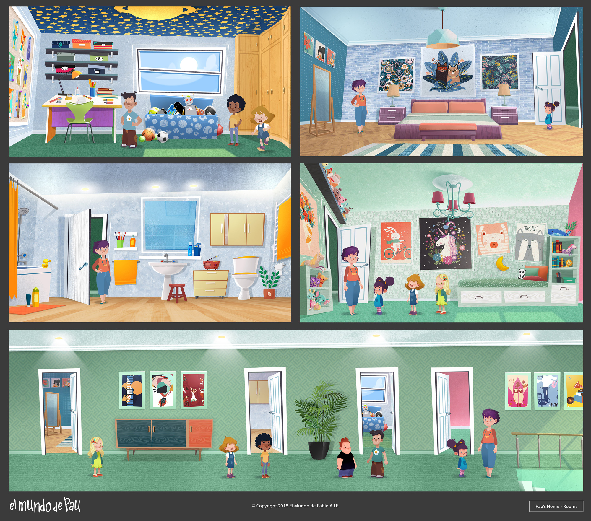 El Mundo de Pau, fondos