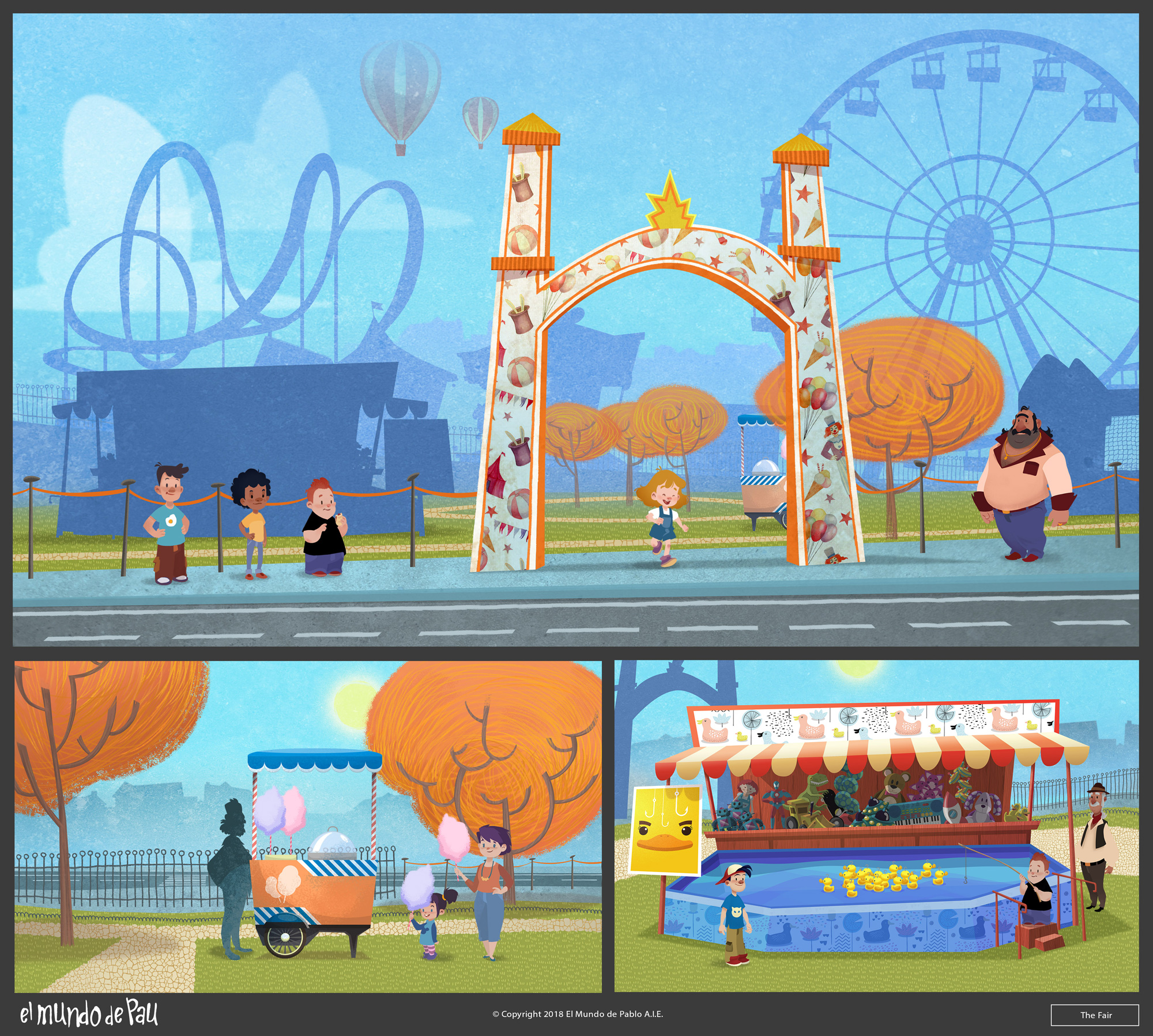 El Mundo de Pau, fondos